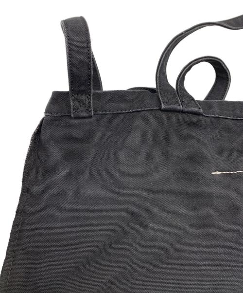 MM6 Maison Margiela（エムエムシックスメゾンマルジェラ）MM6 Maison Margiela (エムエムシックスメゾンマルジェラ) ダブルハンドルトートバッグ ブラックの古着・服飾アイテム