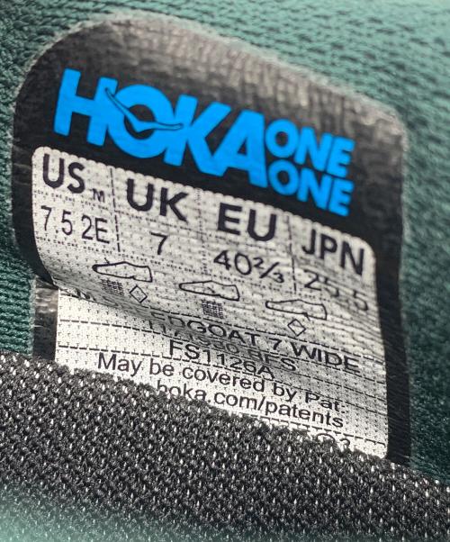 HOKAONEONE（ホカオネオネ）HOKAONEONE (ホカオネオネ) スピードゴート 7 グリーン サイズ:25.5の古着・服飾アイテム