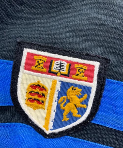 Rugby Ralph Lauren（ラグビーラルフローレン）Rugby Ralph Lauren (ラグビーラルフローレン) ボストンバッグ ブラック×ブルーの古着・服飾アイテム