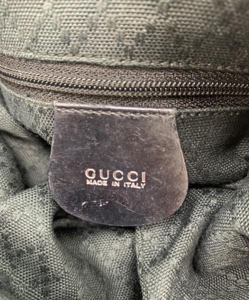 GUCCI（グッチ）GUCCI (グッチ) バンブーショルダーバッグ ブラックの古着・服飾アイテム