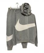 NIKEナイキ）の古着「SWOOSH TCH FLC PO HD＆PANTS」｜グレー