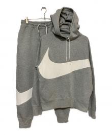 NIKE（ナイキ）の古着「SWOOSH TCH FLC PO HD＆PANTS」｜グレー