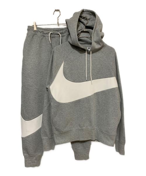 NIKE（ナイキ）NIKE (ナイキ) SWOOSH TCH FLC PO HD＆PANTS グレー サイズ:Ｌの古着・服飾アイテム