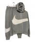 NIKE（ナイキ）の古着「SWOOSH TCH FLC PO HD＆PANTS」｜グレー