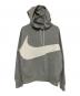 NIKE (ナイキ) SWOOSH TCH FLC PO HD＆PANTS グレー サイズ:Ｌ：9000円