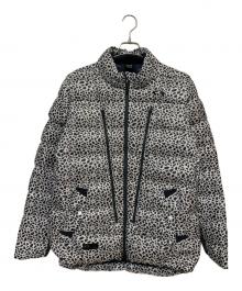 OAKLEY（オークリー）の古着「SKULL  EXQUISITE DOWN JACKET」｜ホワイト×ブラック