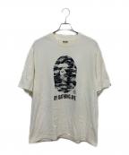 A BATHING APEアベイシングエイプ）の古着「Camo Relaxed Fit Tee」｜ホワイト