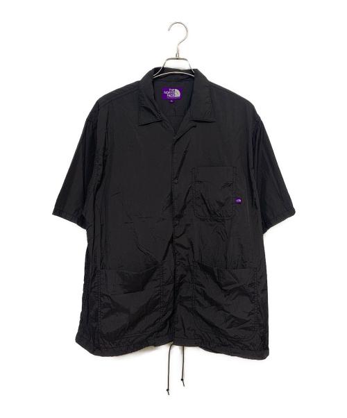 THE NORTHFACE PURPLELABEL（ザ・ノースフェイス パープルレーベル）THE NORTHFACE PURPLELABEL (ザ・ノースフェイス パープルレーベル) Nylon Taffeta Field S/S Shirt グレー サイズ:XLの古着・服飾アイテム