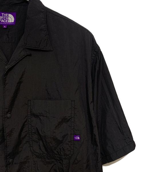 THE NORTHFACE PURPLELABEL（ザ・ノースフェイス パープルレーベル）THE NORTHFACE PURPLELABEL (ザ・ノースフェイス パープルレーベル) Nylon Taffeta Field S/S Shirt グレー サイズ:XLの古着・服飾アイテム