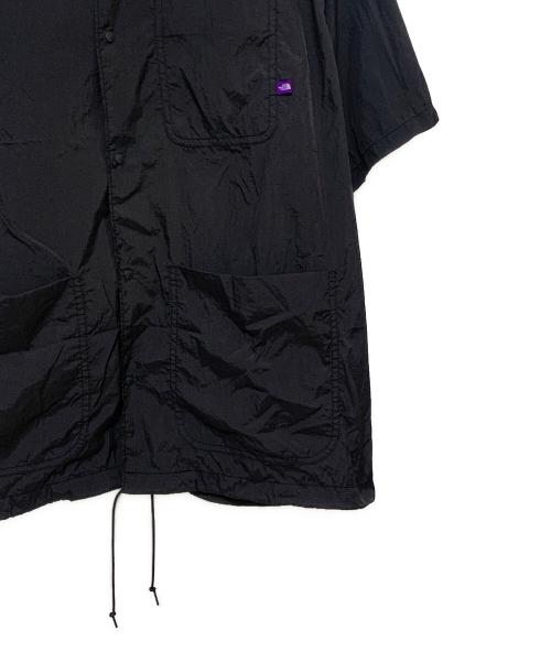 THE NORTHFACE PURPLELABEL（ザ・ノースフェイス パープルレーベル）THE NORTHFACE PURPLELABEL (ザ・ノースフェイス パープルレーベル) Nylon Taffeta Field S/S Shirt グレー サイズ:XLの古着・服飾アイテム