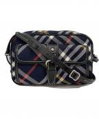 BURBERRY BLUE LABELバーバリー ブルー レーベル）の古着「ショルダーバッグ」｜ブルー