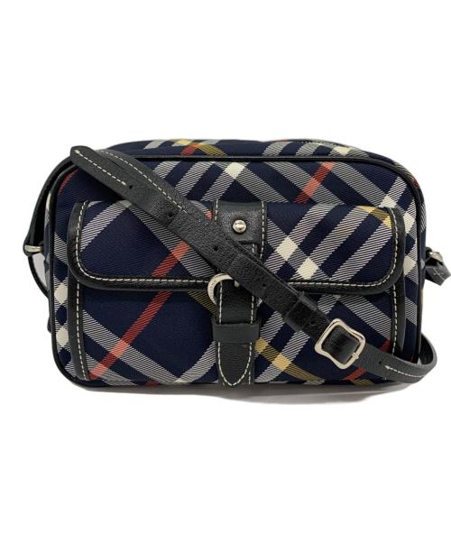 BURBERRY BLUE LABEL（バーバリー ブルー レーベル）BURBERRY BLUE LABEL (バーバリー ブルー レーベル) ショルダーバッグ ブルーの古着・服飾アイテム