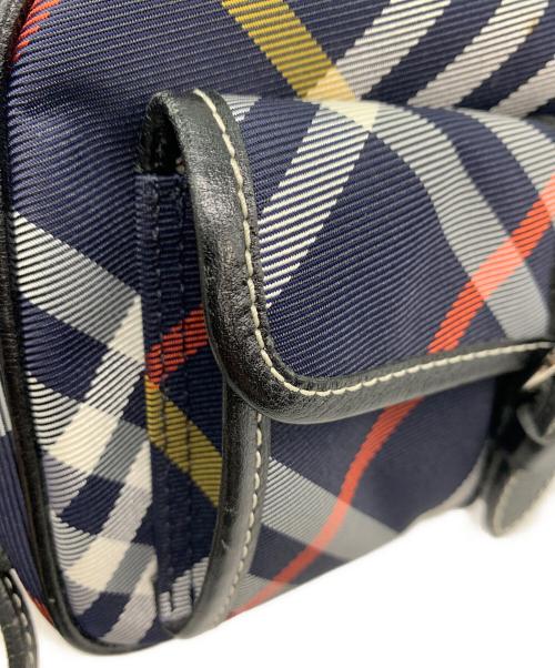 BURBERRY BLUE LABEL（バーバリー ブルー レーベル）BURBERRY BLUE LABEL (バーバリー ブルー レーベル) ショルダーバッグ ブルーの古着・服飾アイテム