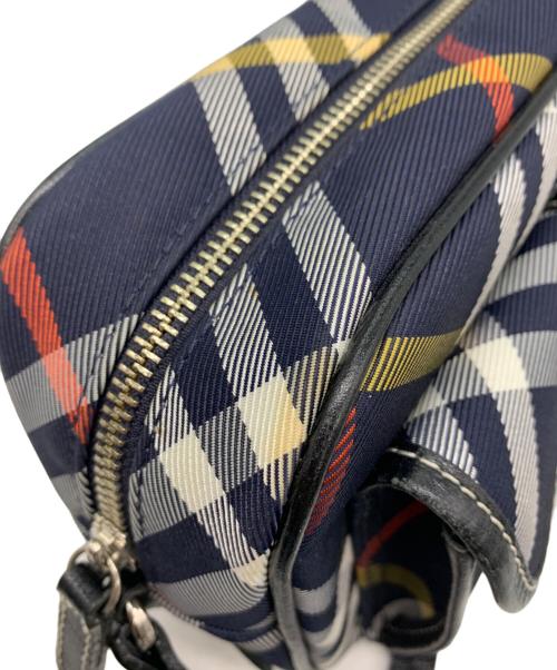 BURBERRY BLUE LABEL（バーバリー ブルー レーベル）BURBERRY BLUE LABEL (バーバリー ブルー レーベル) ショルダーバッグ ブルーの古着・服飾アイテム