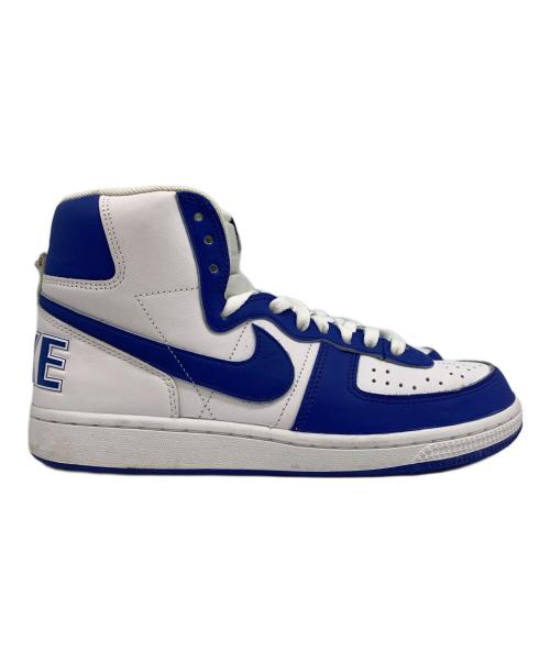 NIKE（ナイキ）NIKE (ナイキ) TERMINATOR HIGH ホワイト×ブルー サイズ:26.5の古着・服飾アイテム