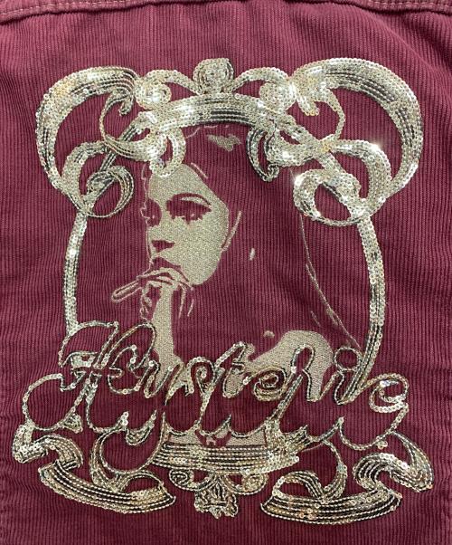 Hysteric Glamour（ヒステリックグラマー）Hysteric Glamour (ヒステリックグラマー) コーデュロイジャケット ピンク サイズ:FREEの古着・服飾アイテム