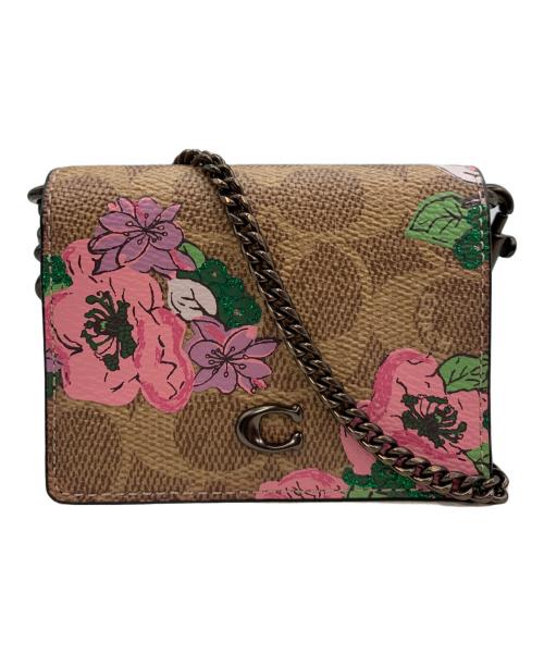 COACH（コーチ）COACH (コーチ) ショルダーウォレット ブラウンの古着・服飾アイテム