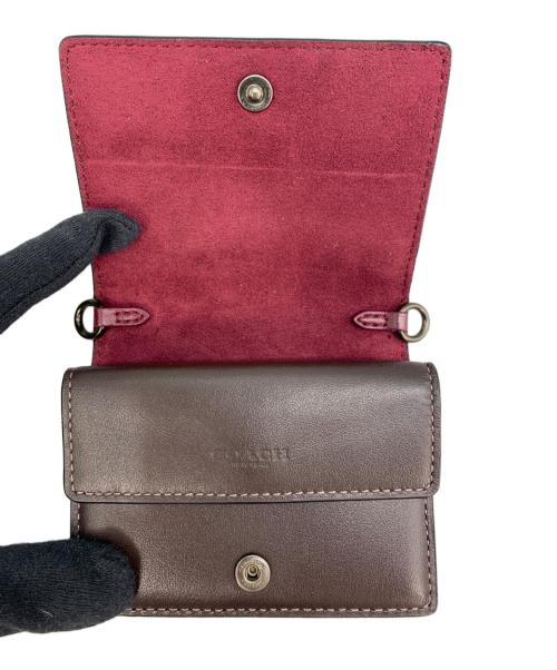 COACH（コーチ）COACH (コーチ) ショルダーウォレット ブラウンの古着・服飾アイテム