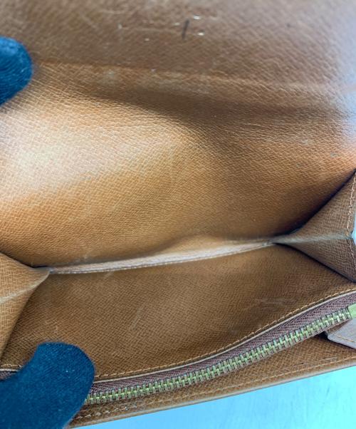 LOUIS VUITTON（ルイ ヴィトン）LOUIS VUITTON (ルイ ヴィトン) ポルトモネ・ジップ ブラウンの古着・服飾アイテム
