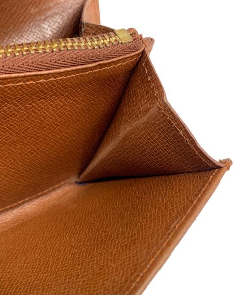 LOUIS VUITTON（ルイ ヴィトン）LOUIS VUITTON (ルイ ヴィトン) ポルトモネ・ジップ ブラウンの古着・服飾アイテム