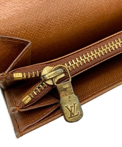 LOUIS VUITTON（ルイ ヴィトン）LOUIS VUITTON (ルイ ヴィトン) ポルトモネ・ジップ ブラウンの古着・服飾アイテム