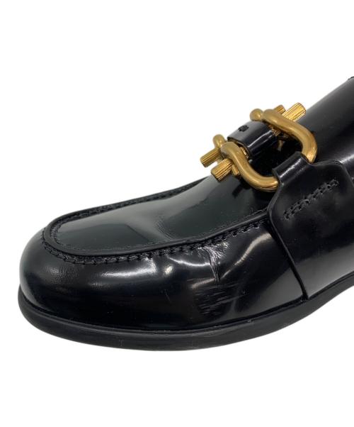 BOTTEGA VENETA（ボッテガベネタ）BOTTEGA VENETA (ボッテガベネタ) ムッシュローファー ブラック サイズ:37 1/2の古着・服飾アイテム