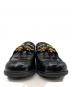 中古・古着 BOTTEGA VENETA (ボッテガベネタ) ムッシュローファー ブラック サイズ:37 1/2：25000円