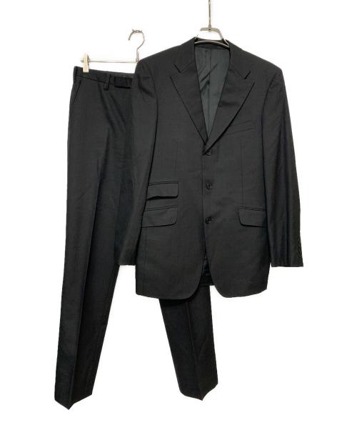 BURBERRY BLACK LABEL（バーバリーブラックレーベル）BURBERRY BLACK LABEL (バーバリーブラックレーベル) セットアップスーツ ブラック サイズ:40Rの古着・服飾アイテム