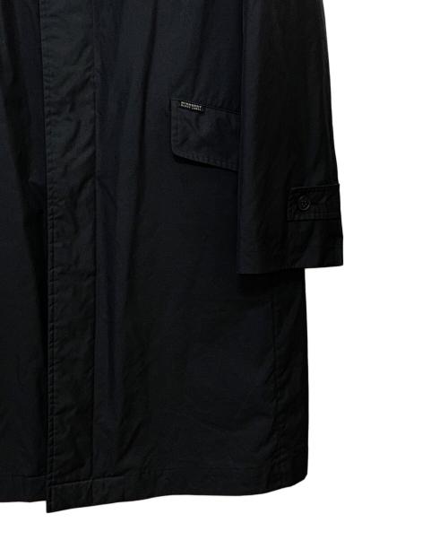 BURBERRY BLACK LABEL（バーバリーブラックレーベル）BURBERRY BLACK LABEL (バーバリーブラックレーベル) ステンカラーコート ブラック サイズ:Ｌの古着・服飾アイテム