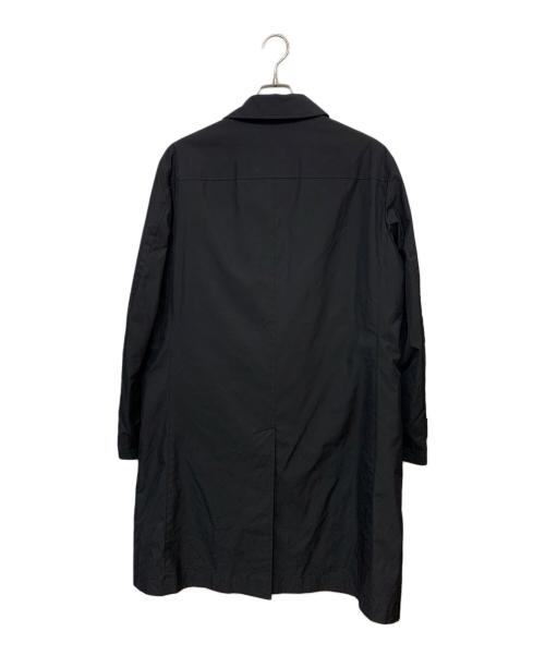 BURBERRY BLACK LABEL（バーバリーブラックレーベル）BURBERRY BLACK LABEL (バーバリーブラックレーベル) ステンカラーコート ブラック サイズ:Ｌの古着・服飾アイテム
