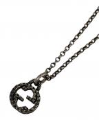 GUCCIグッチ）の古着「インターロッキングGペンダントネックレス」