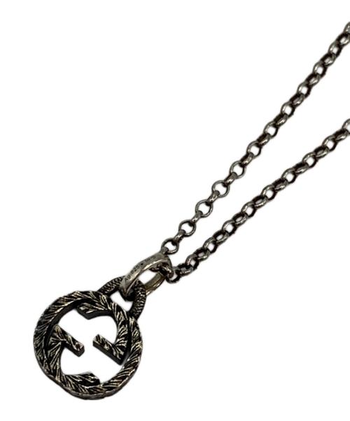 GUCCI（グッチ）GUCCI (グッチ) インターロッキングGペンダントネックレスの古着・服飾アイテム