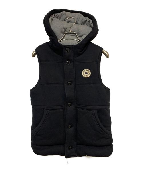 BURBERRY BLACK LABEL（バーバリーブラックレーベル）BURBERRY BLACK LABEL (バーバリーブラックレーベル) 中綿ベスト ブラック サイズ:2の古着・服飾アイテム