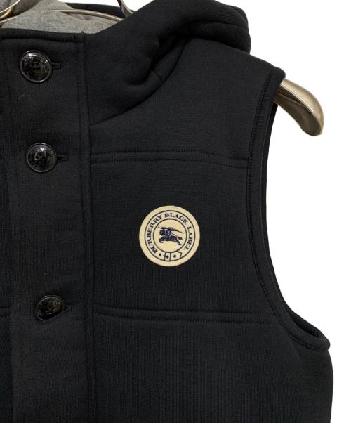 BURBERRY BLACK LABEL（バーバリーブラックレーベル）BURBERRY BLACK LABEL (バーバリーブラックレーベル) 中綿ベスト ブラック サイズ:2の古着・服飾アイテム