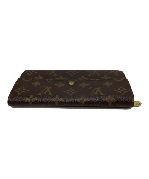 LOUIS VUITTON（ルイ ヴィトン）LOUIS VUITTON (ルイ ヴィトン) ポルトフォイユ・サラ ブラウンの古着・服飾アイテム