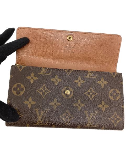 LOUIS VUITTON（ルイ ヴィトン）LOUIS VUITTON (ルイ ヴィトン) ポルトフォイユ・サラ ブラウンの古着・服飾アイテム
