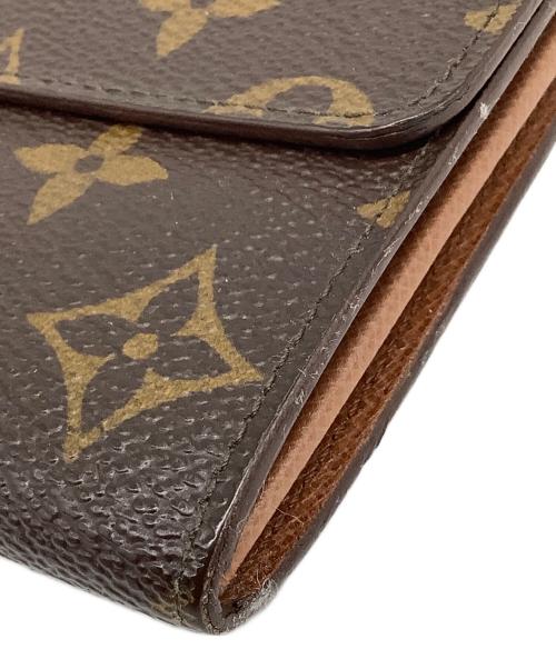 LOUIS VUITTON（ルイ ヴィトン）LOUIS VUITTON (ルイ ヴィトン) ポルトフォイユ・サラ ブラウンの古着・服飾アイテム
