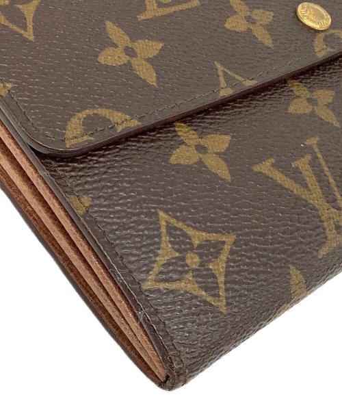 LOUIS VUITTON（ルイ ヴィトン）LOUIS VUITTON (ルイ ヴィトン) ポルトフォイユ・サラ ブラウンの古着・服飾アイテム