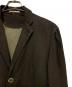 ARMANI COLLEZIONI (アルマーニ コレツィオーニ) リネン3Bジャケット ブラウン サイズ:38USA/48EU：8000円