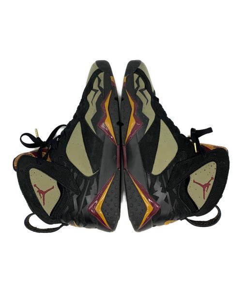 NIKE（ナイキ）NIKE (ナイキ) AIR JORDAN 7 RETRO カーキ×ブラック サイズ:28.5の古着・服飾アイテム