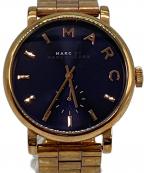 Marc by Marc Jacobsマークバイマークジェイコブス）の古着「クォーツ腕時計」｜ネイビー