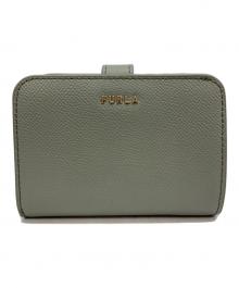 FURLA（フルラ）の古着「CAMELIA 2つ折り財布」｜グレー