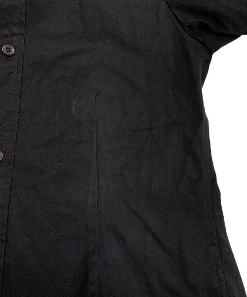 YOHJI YAMAMOTO（ヨウジヤマモト）YOHJI YAMAMOTO (ヨウジヤマモト) 七分袖デザインシャツ ブラック サイズ:2の古着・服飾アイテム