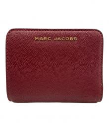 Marc by Marc Jacobs（マークバイマークジェイコブス）の古着「コンパクトウォレット」｜バーガンディー（605 ポメグラネイト）