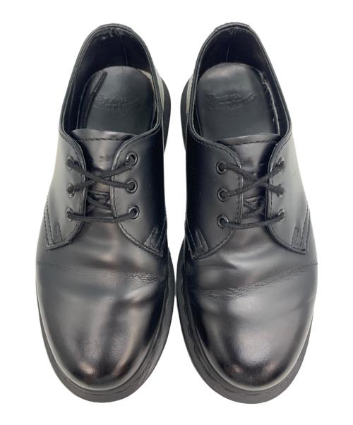 Dr.Martens（ドクターマーチン）Dr.Martens (ドクターマーチン) 3ホールシューズ ブラック サイズ:UK3の古着・服飾アイテム