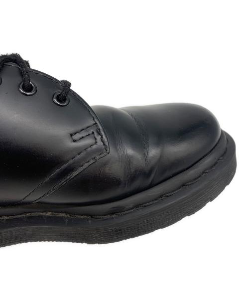 Dr.Martens（ドクターマーチン）Dr.Martens (ドクターマーチン) 3ホールシューズ ブラック サイズ:UK3の古着・服飾アイテム