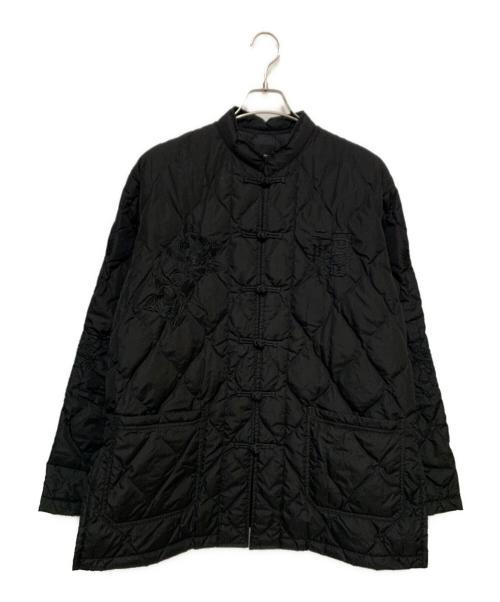 s'yte（サイト）S'YTE (サイト) TAION (タイオン) SOUVENIR EMBROIDERED QUILTED DOWN CHINA JACKET ブラック サイズ:2の古着・服飾アイテム
