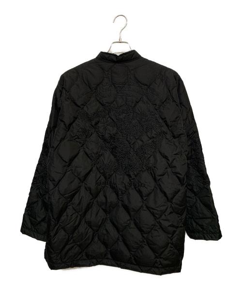 s'yte（サイト）S'YTE (サイト) TAION (タイオン) SOUVENIR EMBROIDERED QUILTED DOWN CHINA JACKET ブラック サイズ:2の古着・服飾アイテム