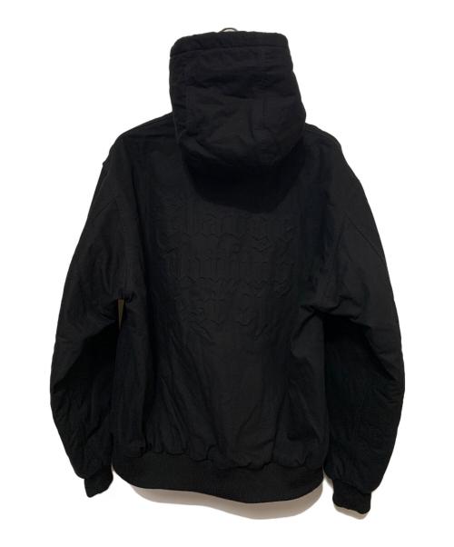 X-LARGE（エクストララージ）X-LARGE (エクストララージ) EMBOSSED OLD ENGLISH HOODED WORK JACKET ブラック サイズ:Ｌの古着・服飾アイテム