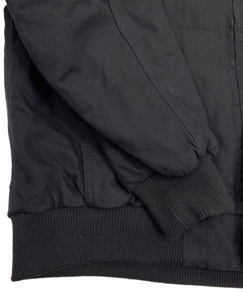 X-LARGE（エクストララージ）X-LARGE (エクストララージ) EMBOSSED OLD ENGLISH HOODED WORK JACKET ブラック サイズ:Ｌの古着・服飾アイテム